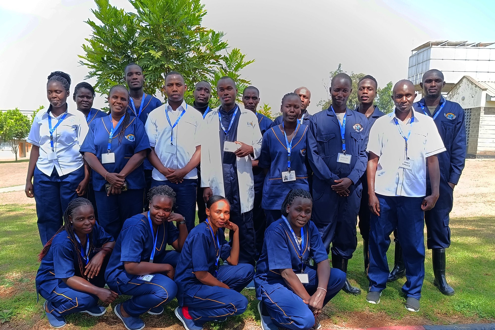 Dorsa Cleaning Services team photo 28 — team briefing