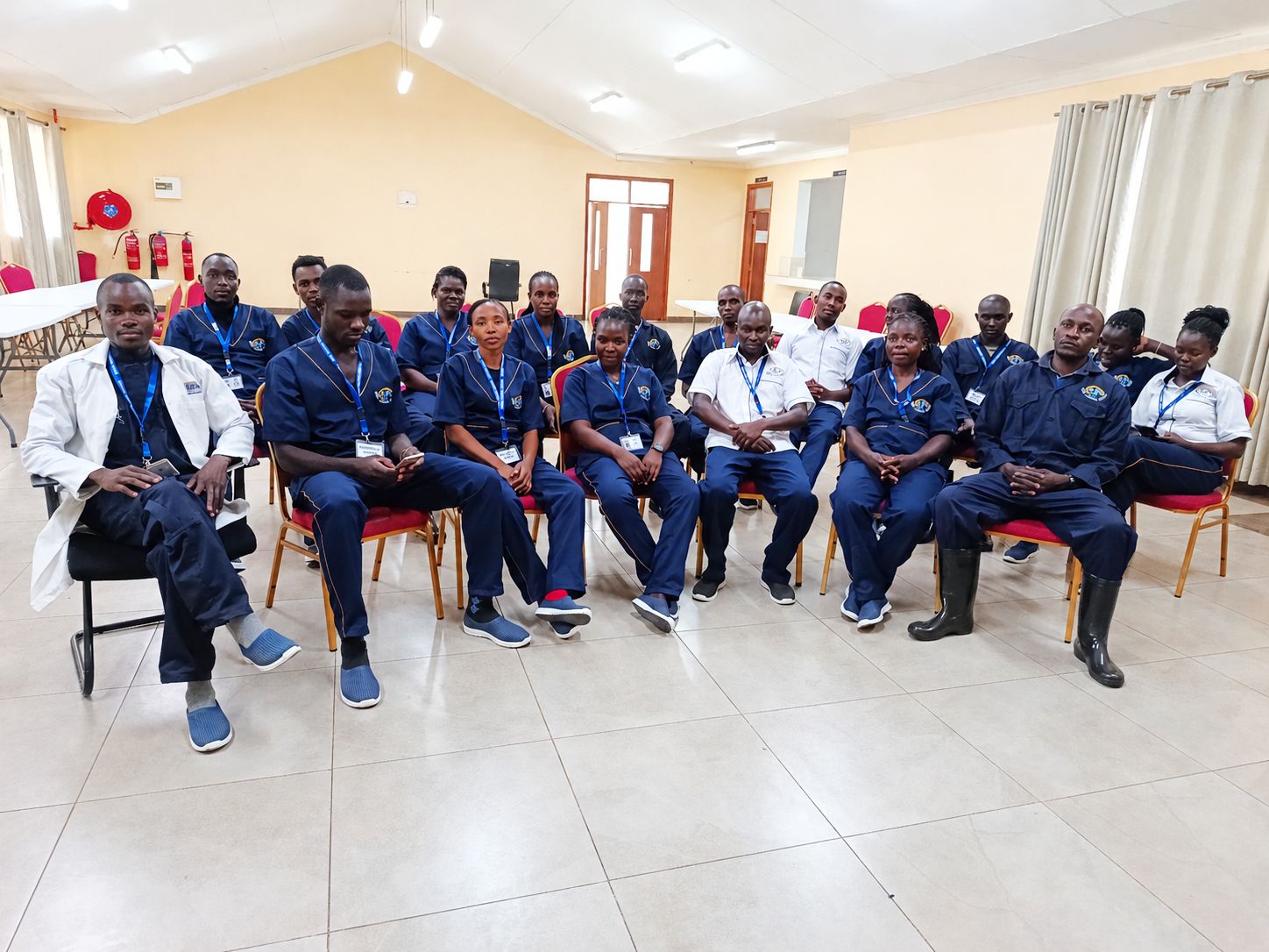 Dorsa Cleaning Services team photo 39 — team briefing