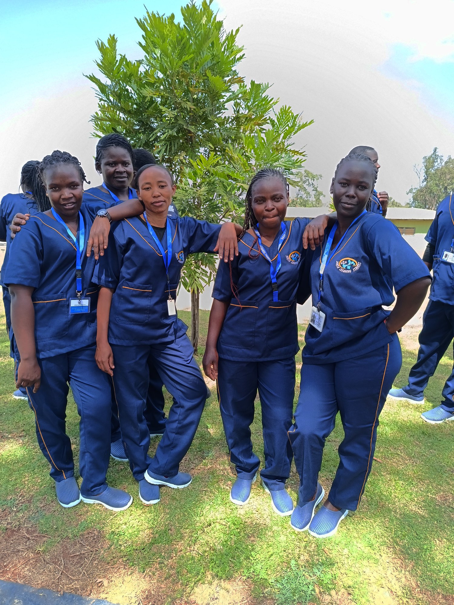 Dorsa Cleaning Services team photo 44 — united in service