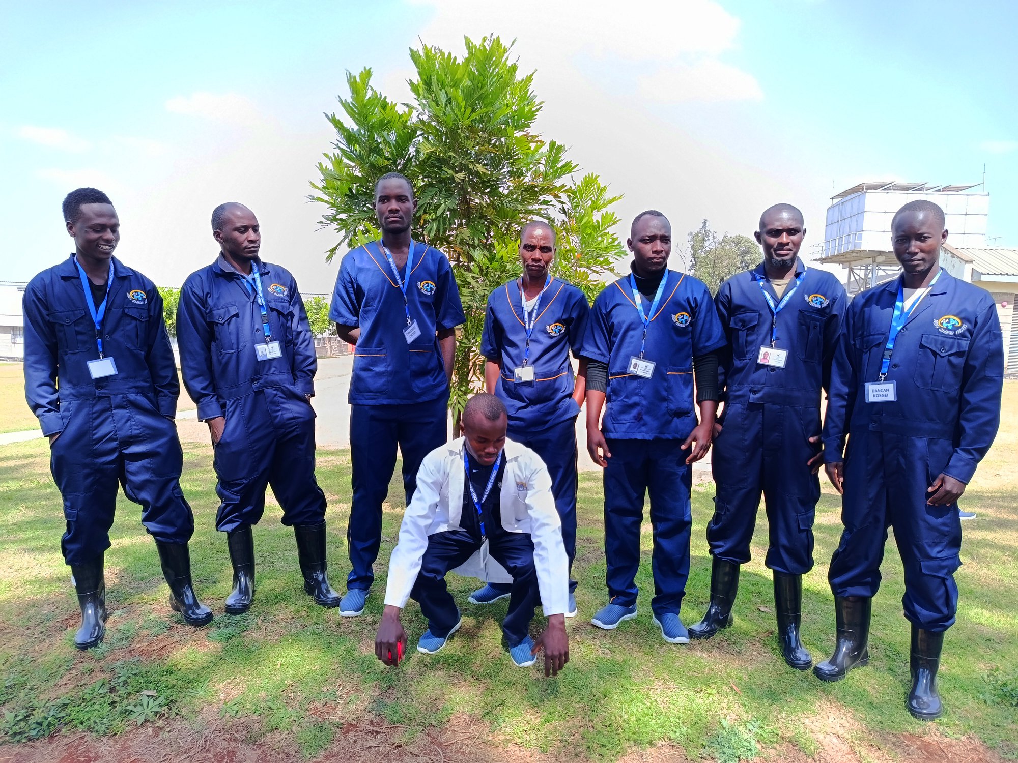 Dorsa Cleaning Services team photo 55 — united in service