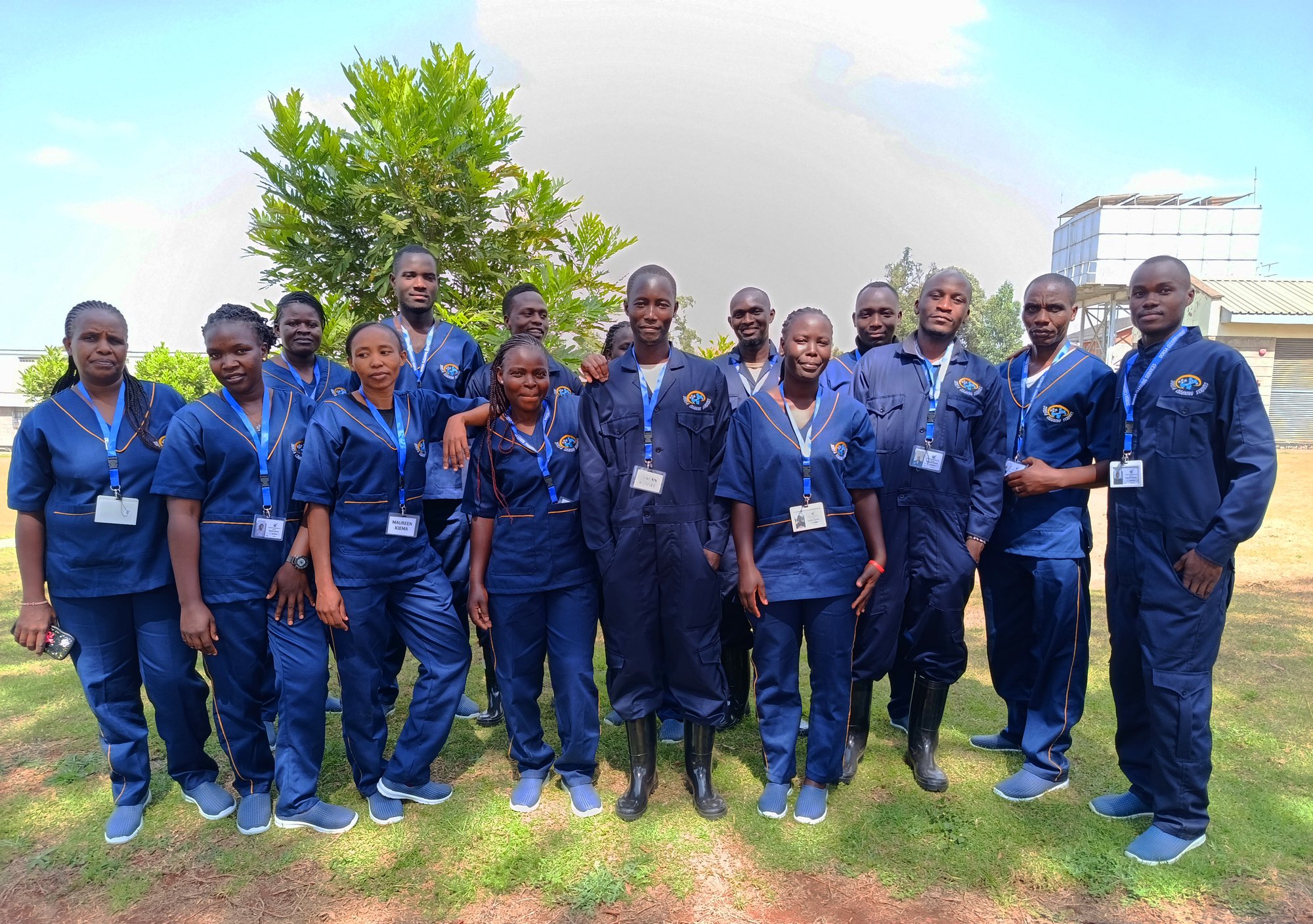 Dorsa Cleaning Services team photo 57 — staff training day