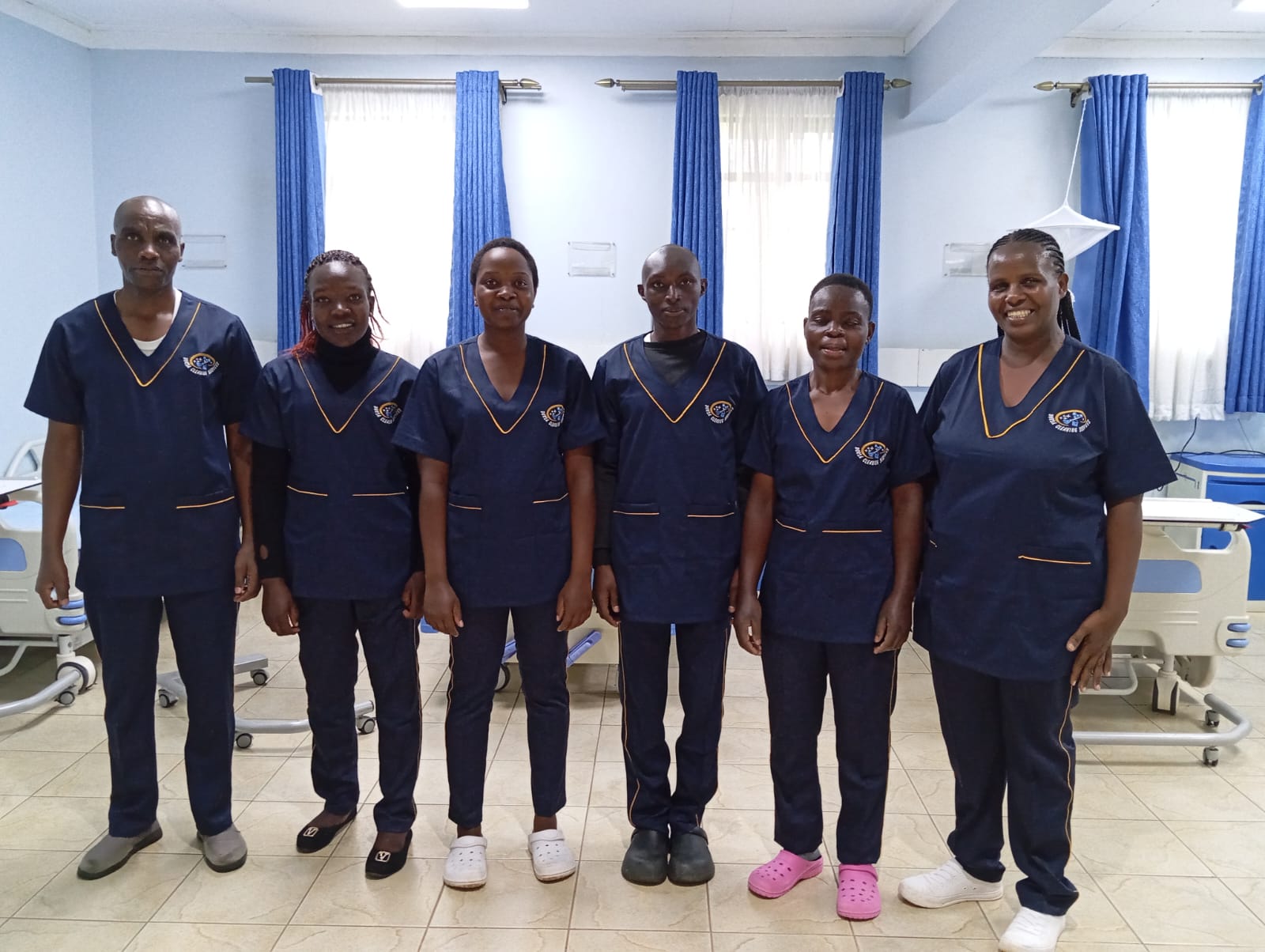 Dorsa cleaning team in a healthcare facility