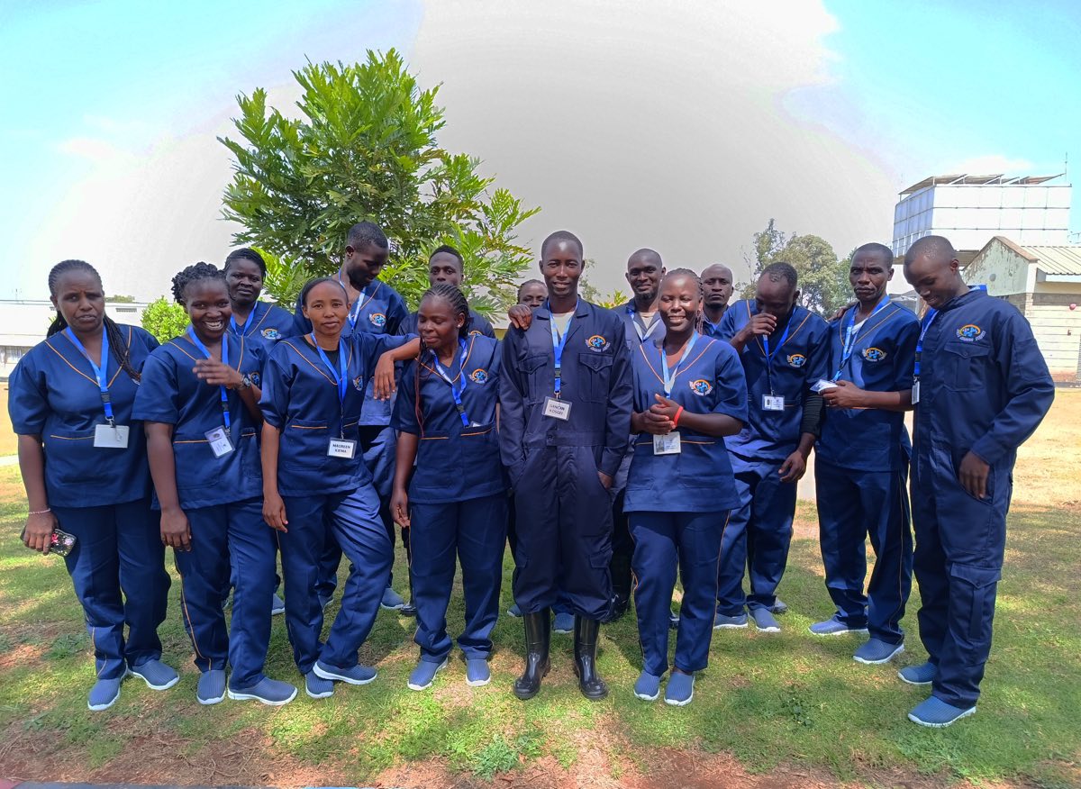 Dorsa staff team gathered on-site