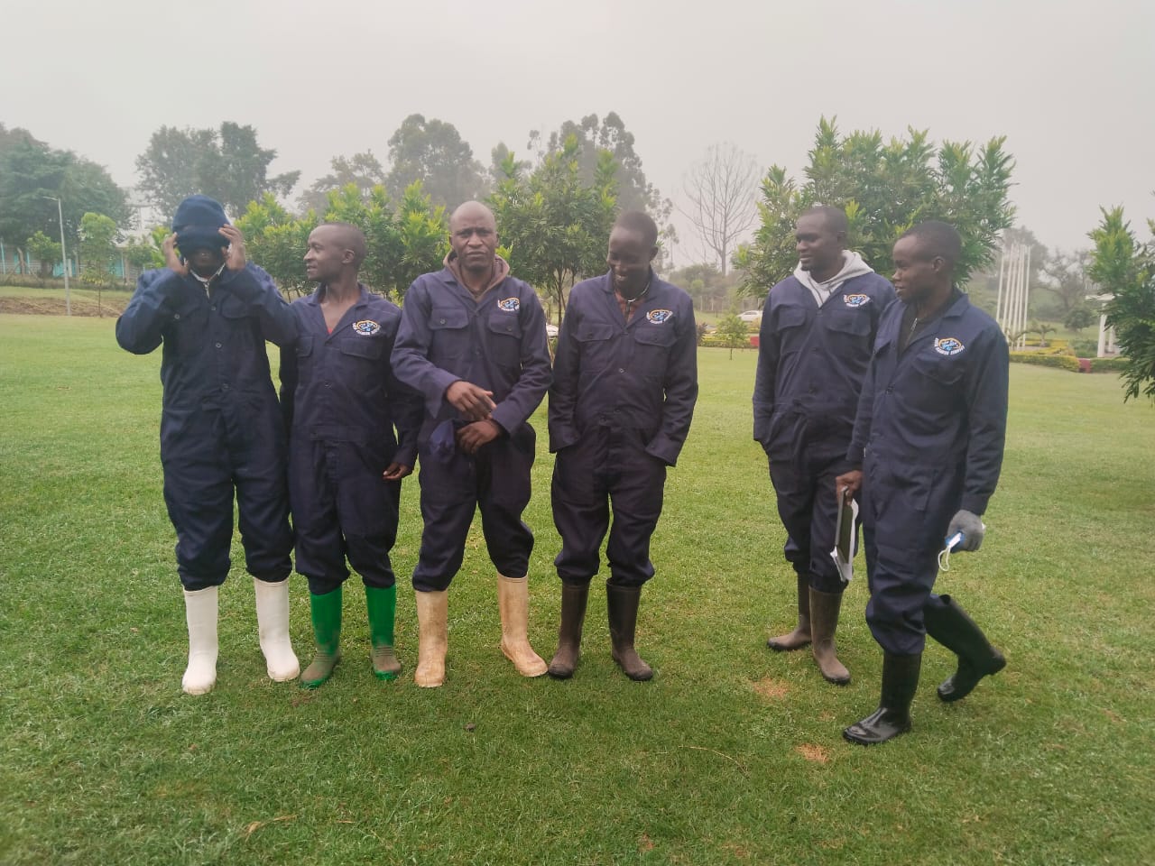 Dorsa maintenance team on assignment
